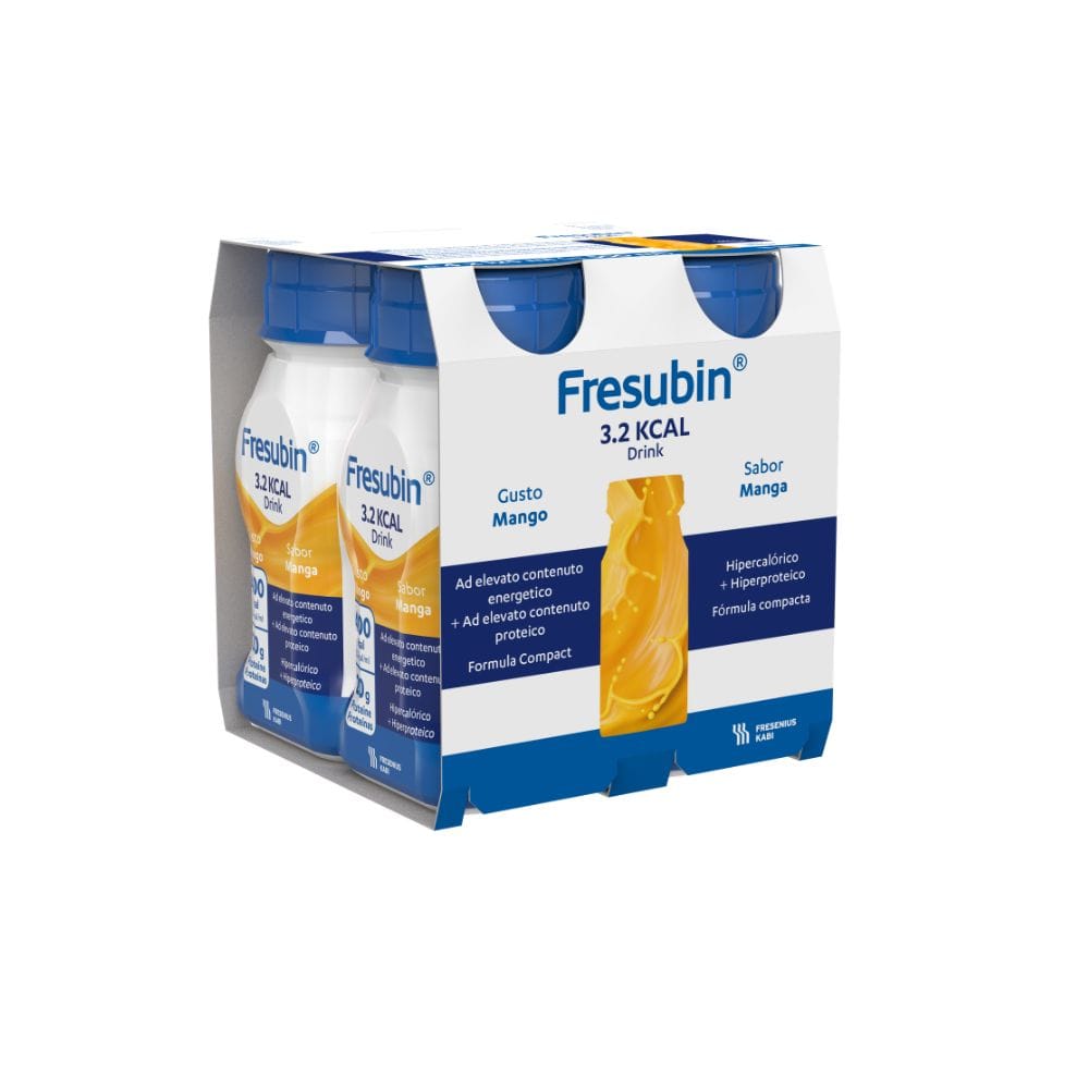 FRESUBIN 3,2 KCAL DRINK MANGO 4 X 125 ML
