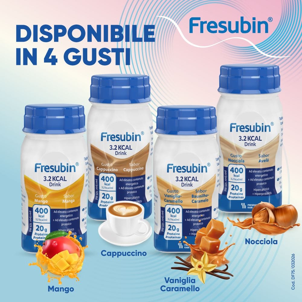 FRESUBIN 3,2 KCAL DRINK NOCCIOLA 4 X 125 ML