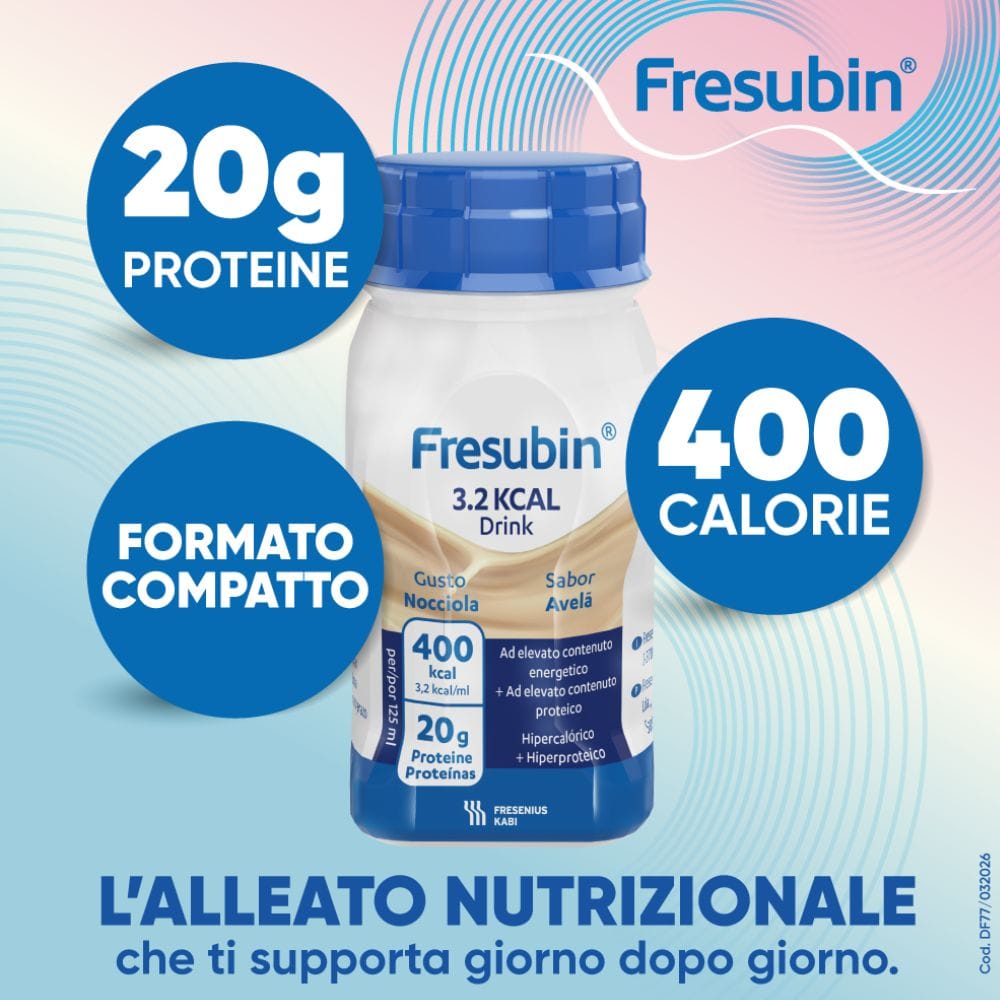 FRESUBIN 3,2 KCAL DRINK NOCCIOLA 4 X 125 ML