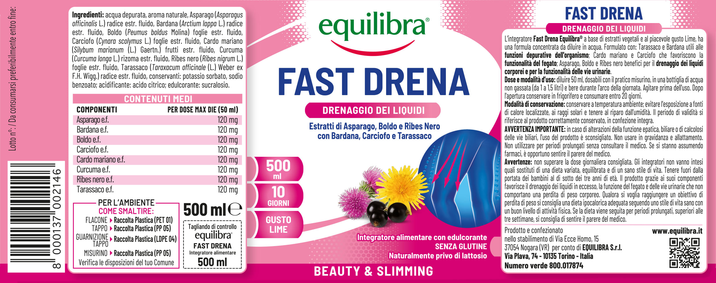FAST DRENA 500 ML