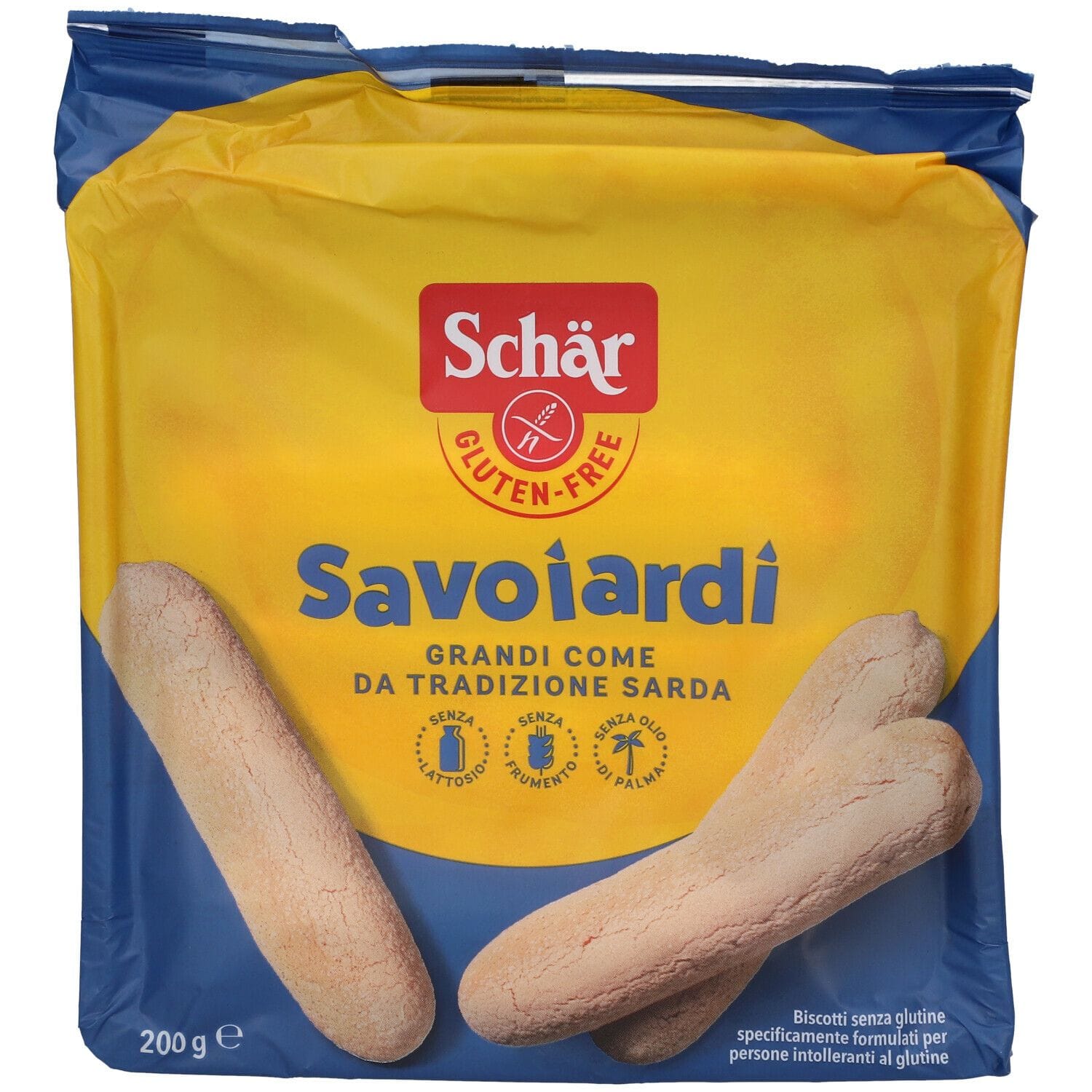 SCHAR SAVOIARDI SENZA LATTOSIO 200 G