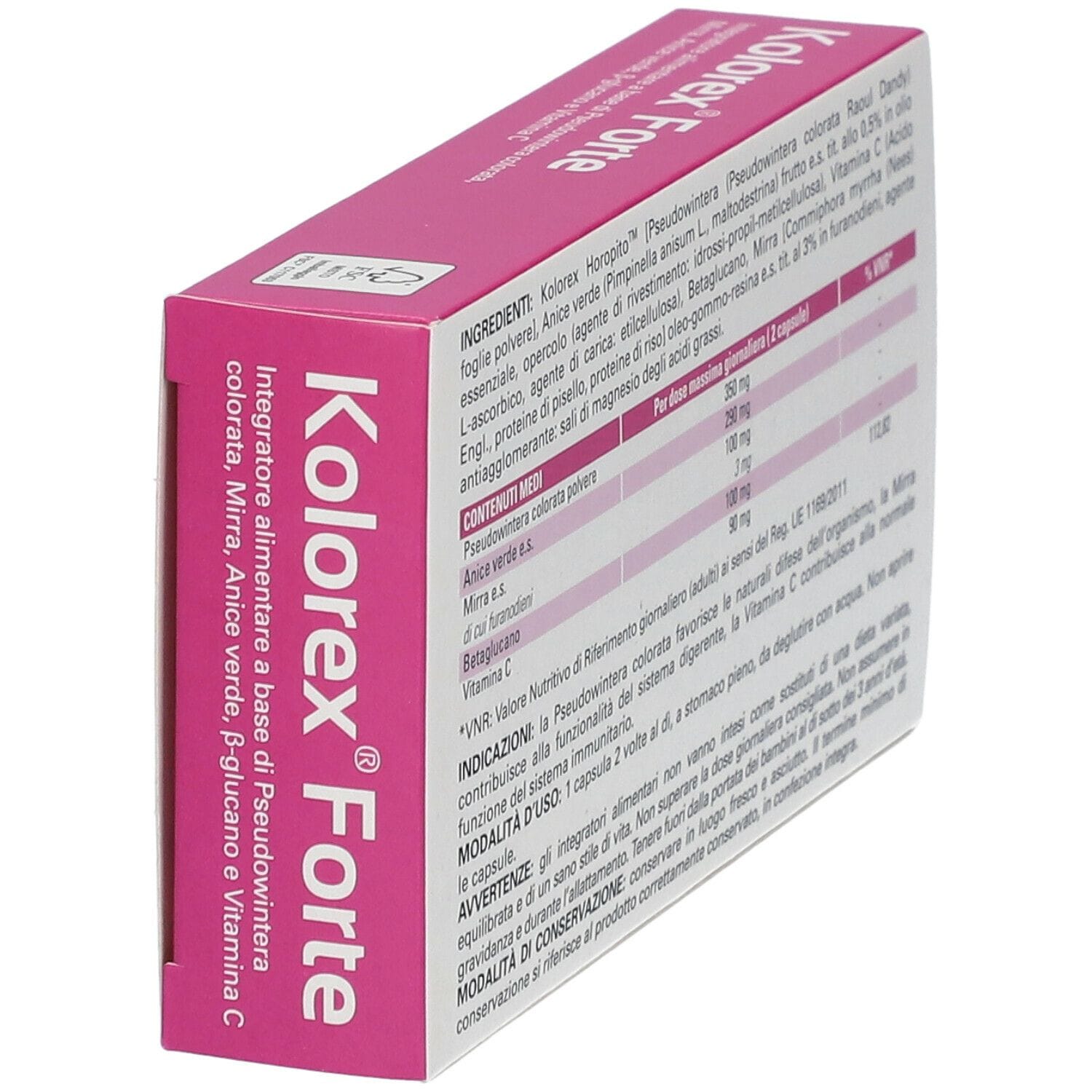 KOLOREX FORTE 30 CAPSULE