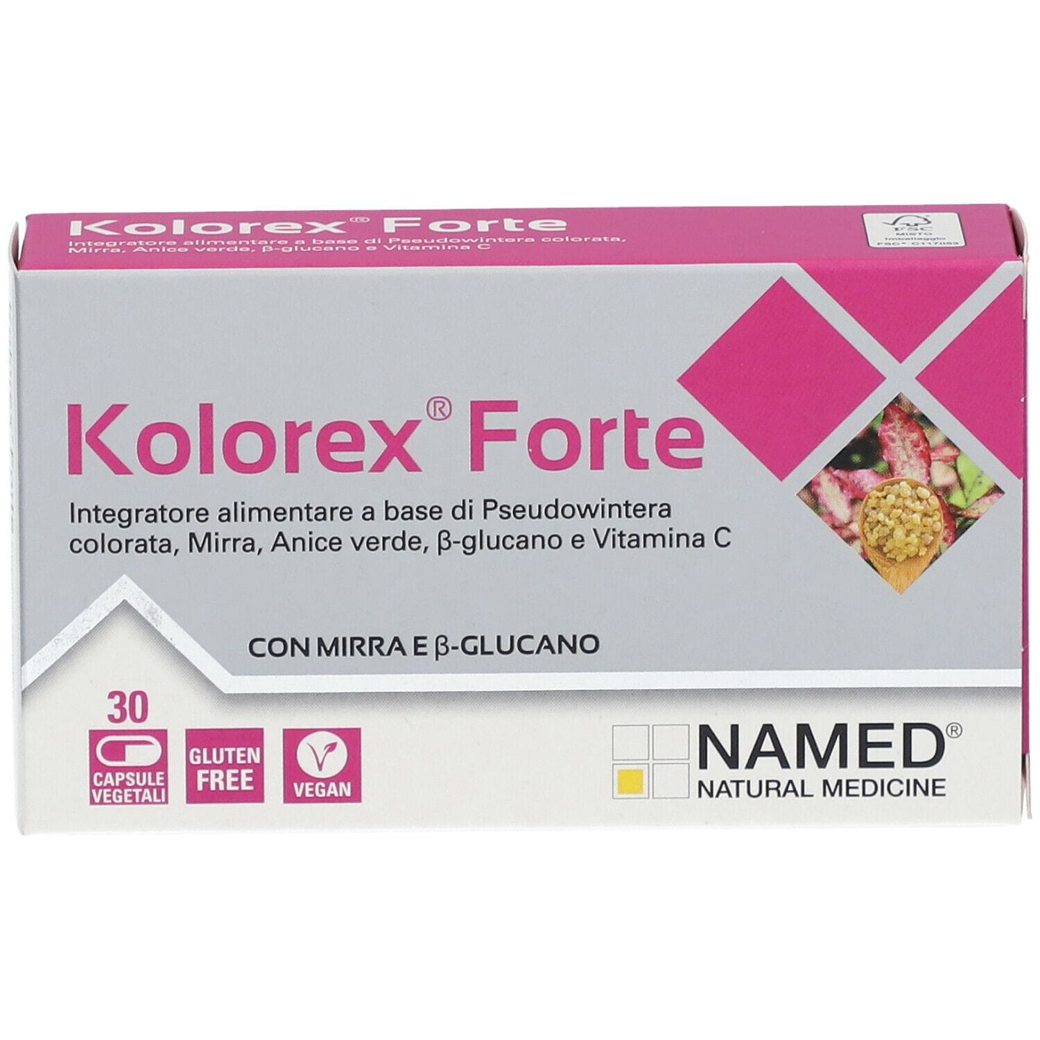 KOLOREX FORTE 30 CAPSULE
