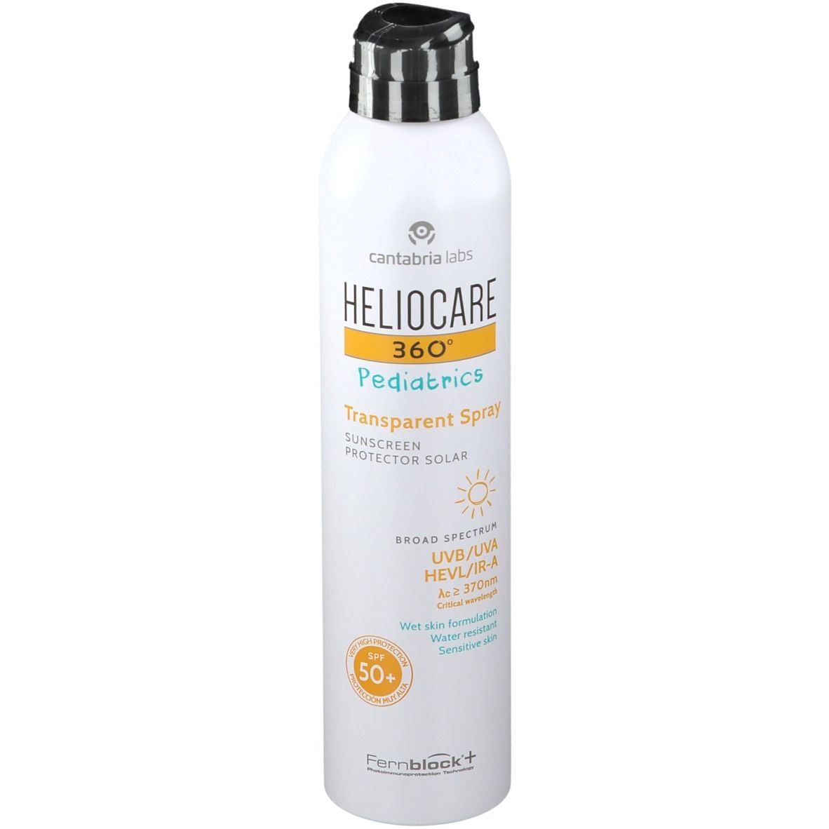 HELIOCARE 360 PEDIATRIC TRANSPARENT SPRAY 200 ML