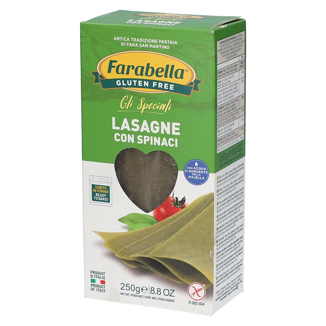 Farabella I Regionali Lasagne Con Spinaci 250 G