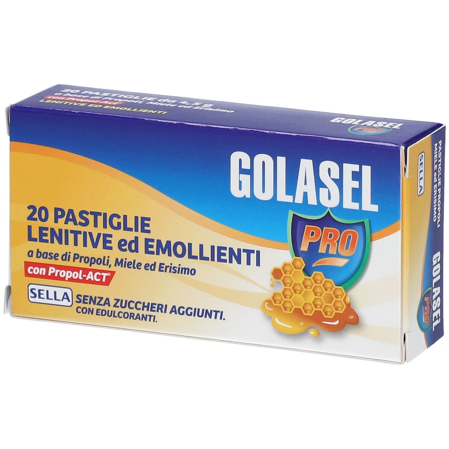 Golasel Pro 20 Pastiglie Miele