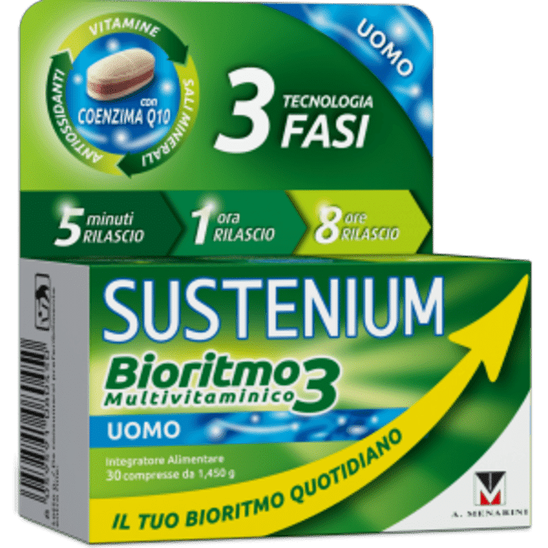 Sustenium Bioritmo3 Uomo Adulto 30 Compresse