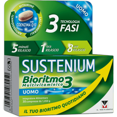 SUSTENIUM BIORITMO3 UOMO ADULTO 30 COMPRESSE