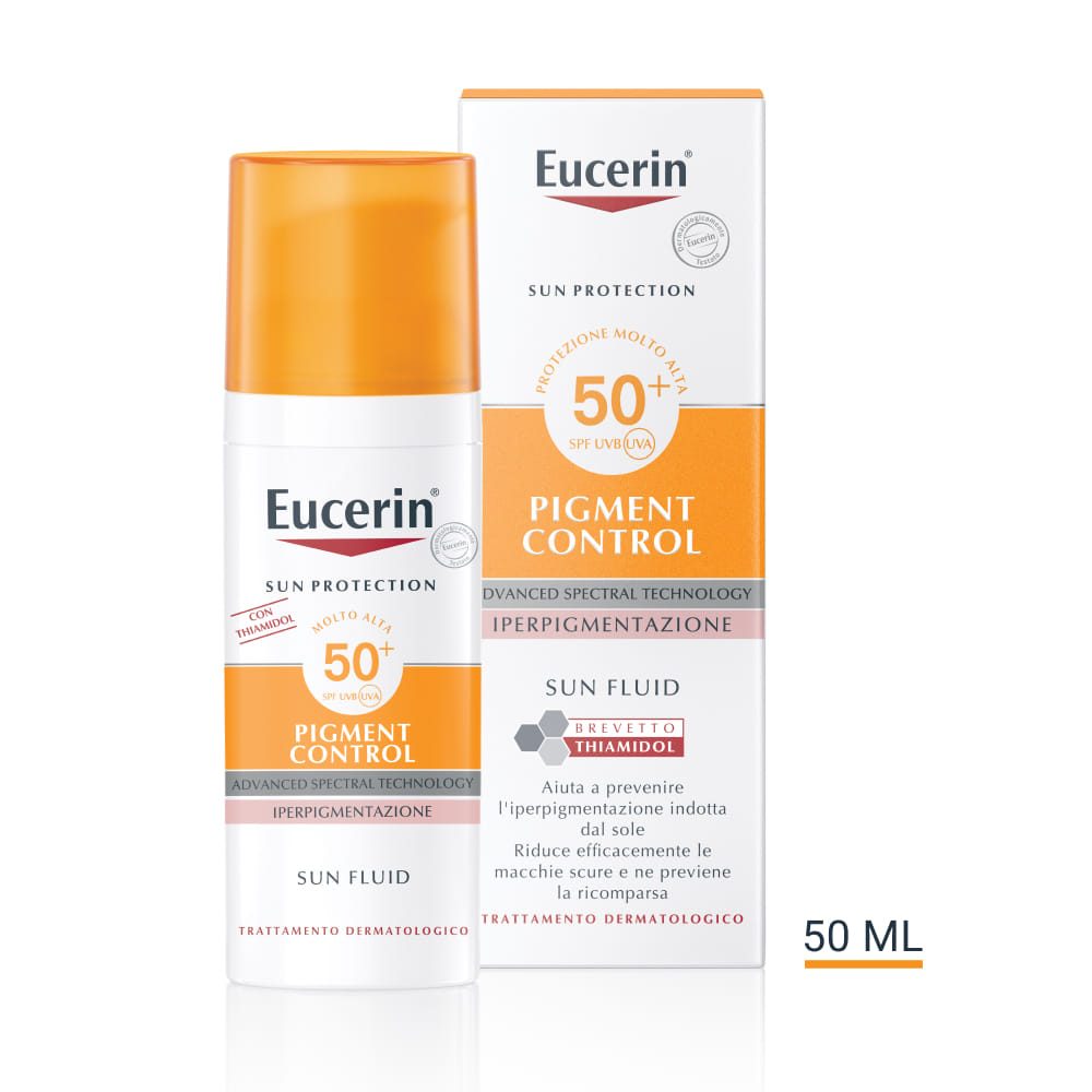 Eucerin Sun Protection Spf 50+ Pigment Control Sun Fluid 50 Ml