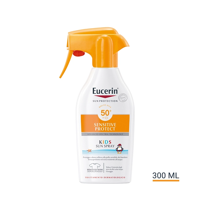 Eucerin Sun Protection Spf 50+ Sensitive Protect Kids Sun Spray 300 Ml