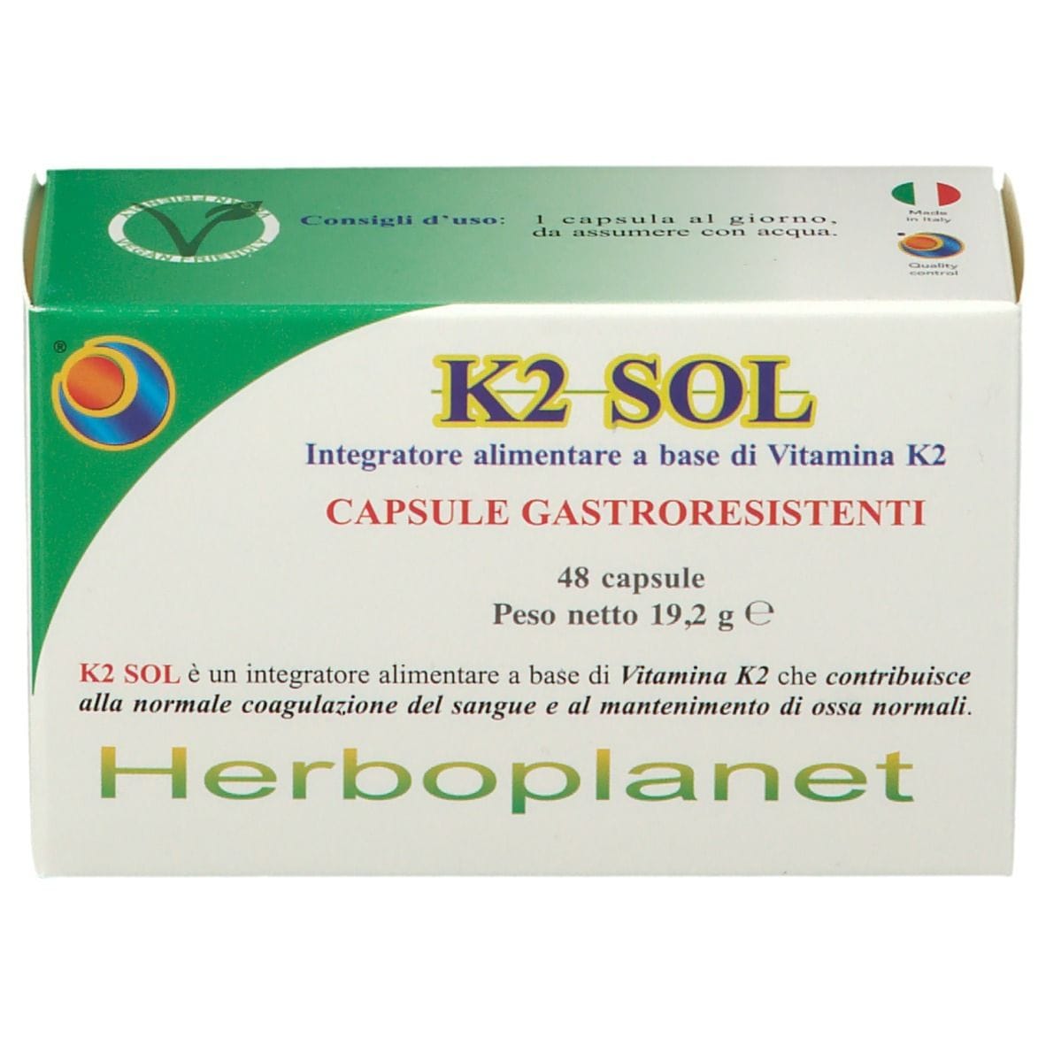 K2 SOL 48 CAPSULE
