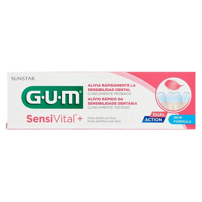 Gum Sensivital + Dentifricio 75 Ml