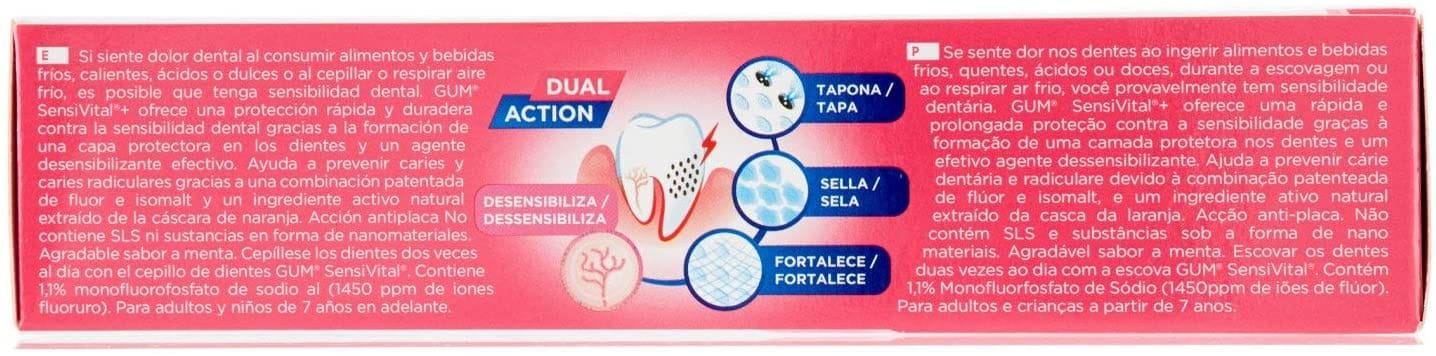 GUM SENSIVITAL + DENTIFRICIO 75 ML