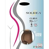 CURVY 70 OPAQUE COLLANT NERO 2M-XL