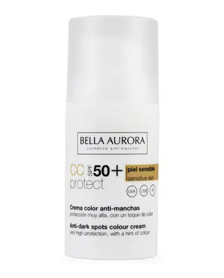 BELLA AURORA CREMA COLOR SPF50+ PROTECT PELLE SENSIBILE 30 ML BELLA AURORA CREMA COLOR SPF50+ PROTECT PELLE SENSIBILE 30 ML