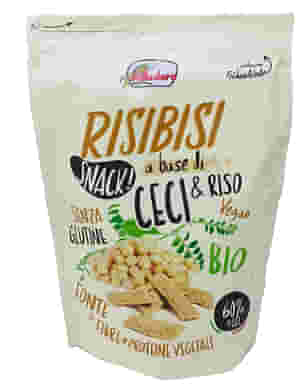 RISIBISI MINI GRISSINI DI CECI E RISO BIO 80 G
