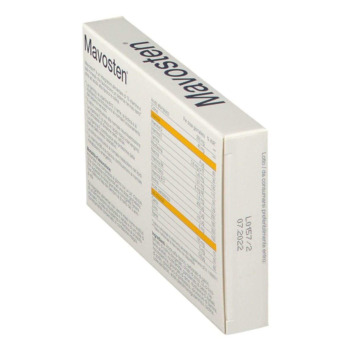 MAVOSTEN 20 COMPRESSE