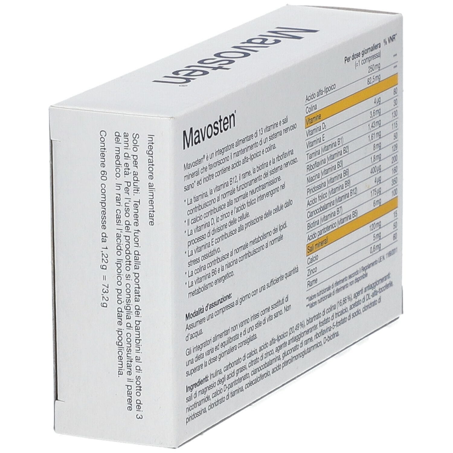MAVOSTEN 60 COMPRESSE