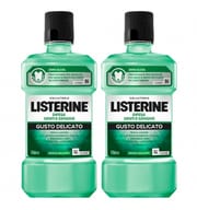 LISTERINE DENTI & GENGIVE GUSTO DELICATO 2 X 500 ML