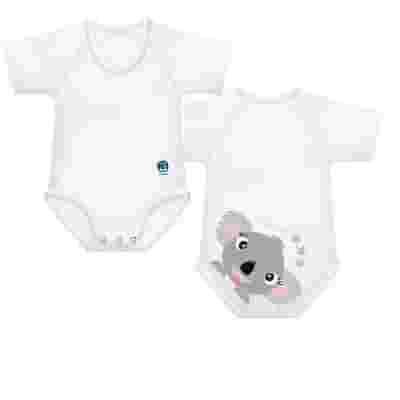 BODY 0/36M BIO COTONE WARM HAPPY BEARS KOALA