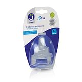 J BIMBI B FREE CLASSIC/GLASS/ME 2 TETTARELLE IN SILICONE FLUSSO VARIABILE
