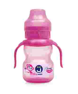 J BIMBI B FREE SIPPI 1 ROSA 240 ML PRIMA TAZZA CON BECCUCCIO IN SILICONE