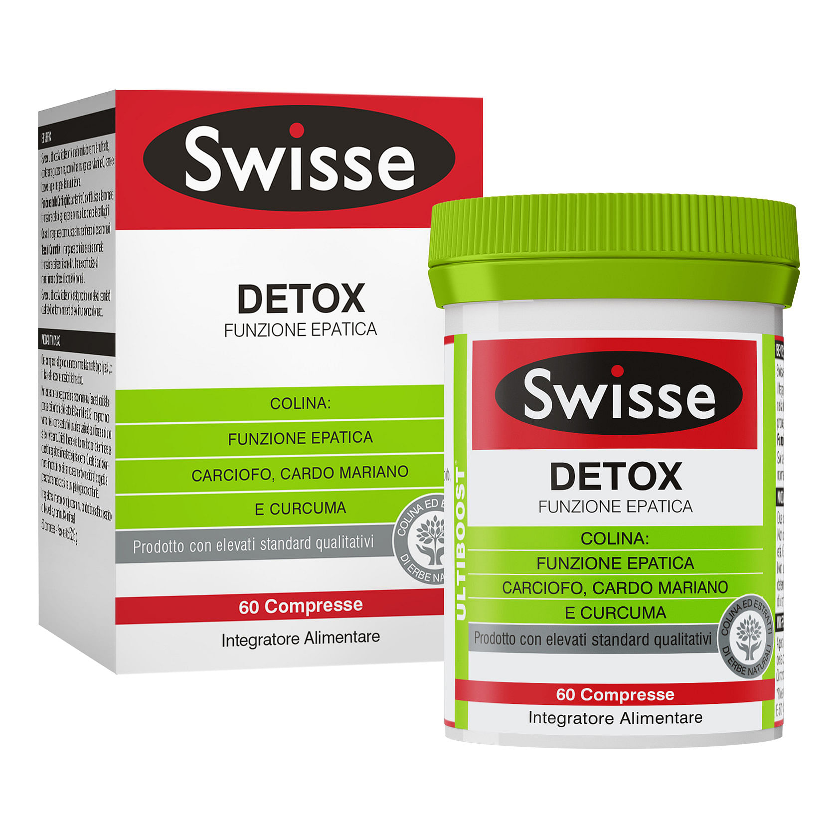 Swisse Detox Funzione Epatica 60 Compresse