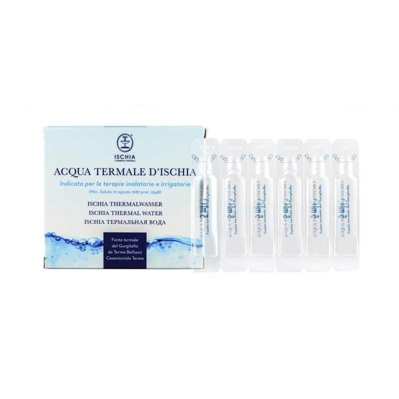 ACQUA TERMALE ISCHIA AEROSOLTERAPIA 10 FIALE DA 5 ML