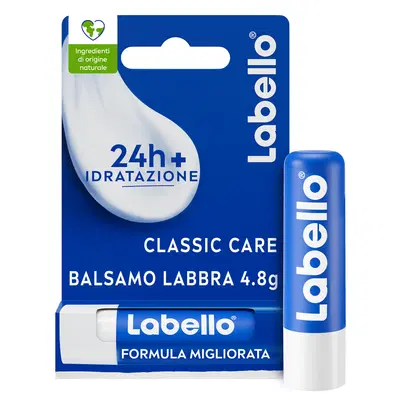 LABELLO CLASSIC CARE STICK 24H IDRATAZIONE FONDENTE SULLE LABBRA 5,5 ML LABELLO CLASSIC CARE STICK 24H IDRATAZIONE FONDENTE SULLE LABBRA 5,5 ML