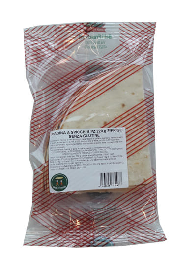 La Piadina A Spicchi Fuori Frigo 8 X 27,5 G