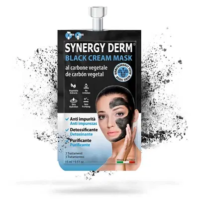 SYNERGY DERM BLACK CREAM MASK 15 ML SYNERGY DERM BLACK CREAM MASK 15 ML