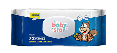 BABYSTAR SALVIETTE BEBE' POPUP 72 PEZZI