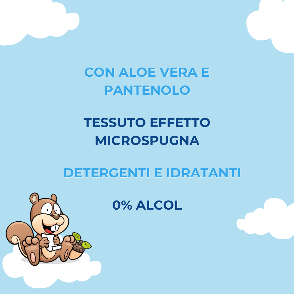 BABYSTAR SALVIETTE BEBE' POPUP 72 PEZZI