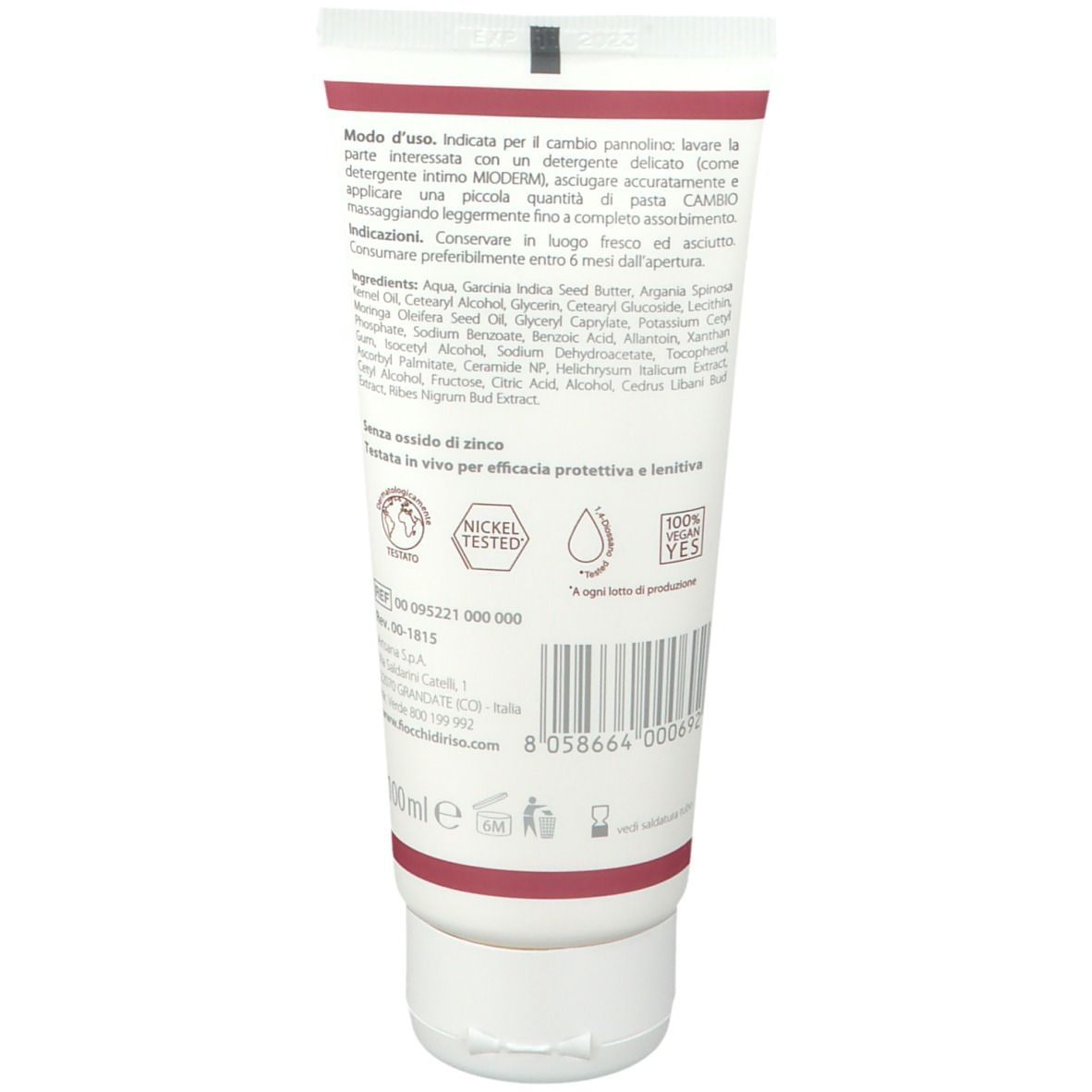 FIOCCHI DI RISO PASTA PROTETTIVA CAMBIO 100 ML