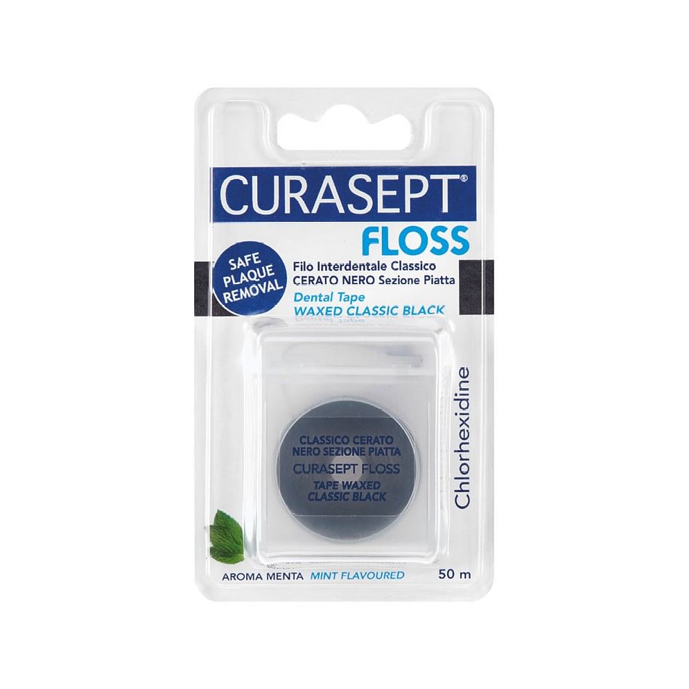 Curasept Floss Cerato Nero Clorexidina