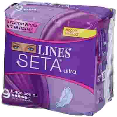 LINES SETA ULTRA ASSORBENTI LUNGHI 9 PEZZI