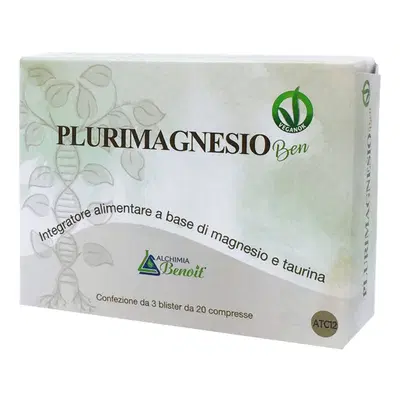 PLURIMAGNESIO BEN 60 COMPRESSE PLURIMAGNESIO BEN 60 COMPRESSE