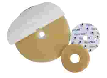 ANELLI IN IDROCOLLOIDE HYPERSEAL ADESIVI PROTETTIVI PER PELLLE PERISTOMALE CON MIELE DI MANUKA DIAMETRO ESTERNO 100MM DIAMETRO INTERNO FORO 19MM SPESSORE 2,5MM 5 PEZZI