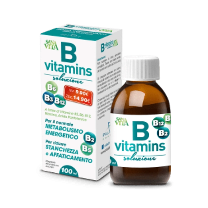 Sanavita B Vitamins Soluzione 100 Ml