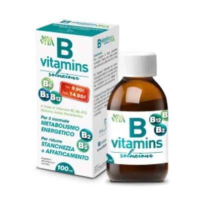 SANAVITA B VITAMINS SOLUZIONE 100 ML SANAVITA B VITAMINS SOLUZIONE 100 ML