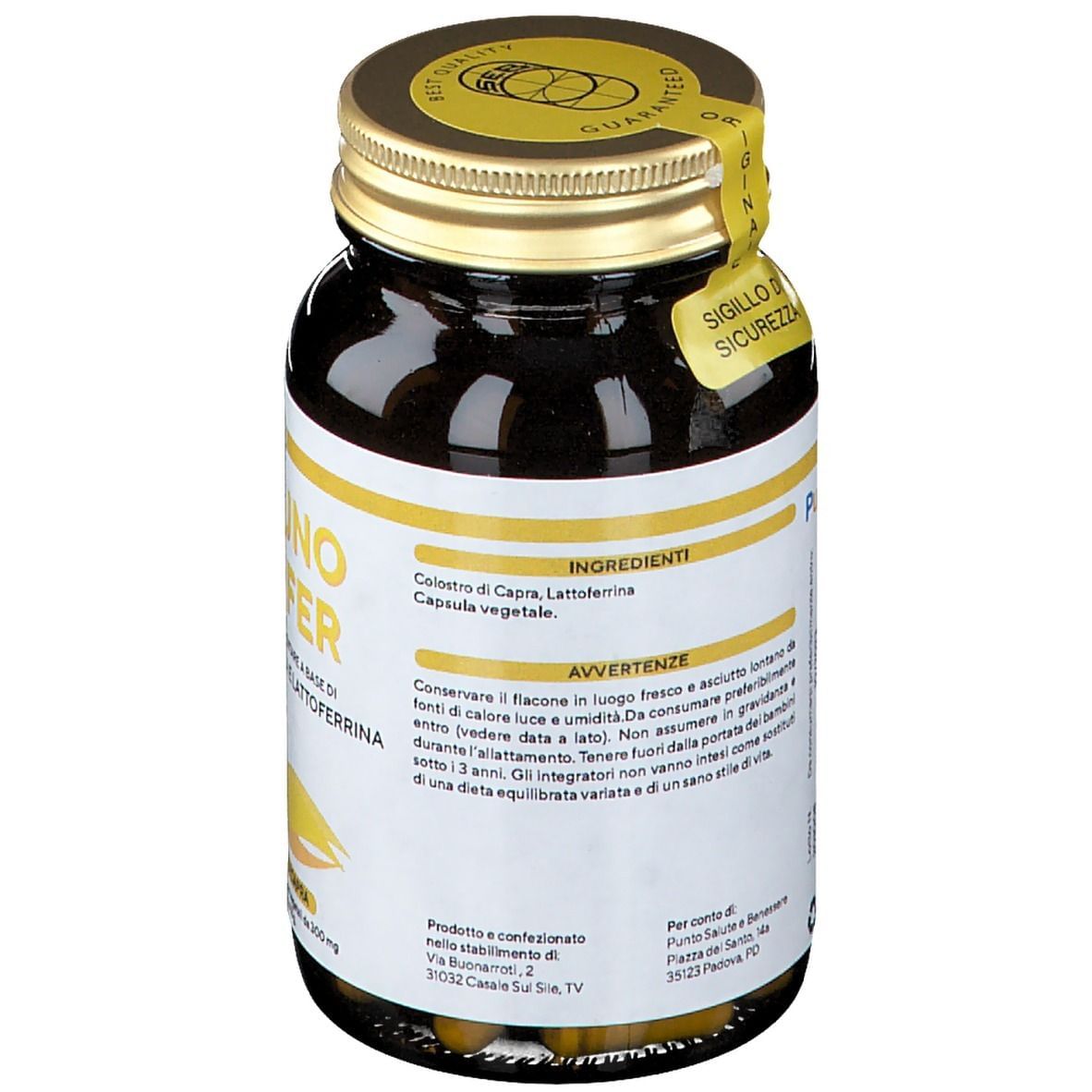 IMMUNO COL FER COLOSTRO DI CAPRA 60 CAPSULE VEGETALI