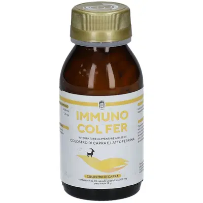 IMMUNO COL FER COLOSTRO DI CAPRA 60 CAPSULE VEGETALI IMMUNO COL FER COLOSTRO DI CAPRA 60 CAPSULE VEGETALI