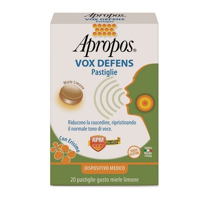 Apropos Vox Defens Pro Miele Limone 20 Pastiglie