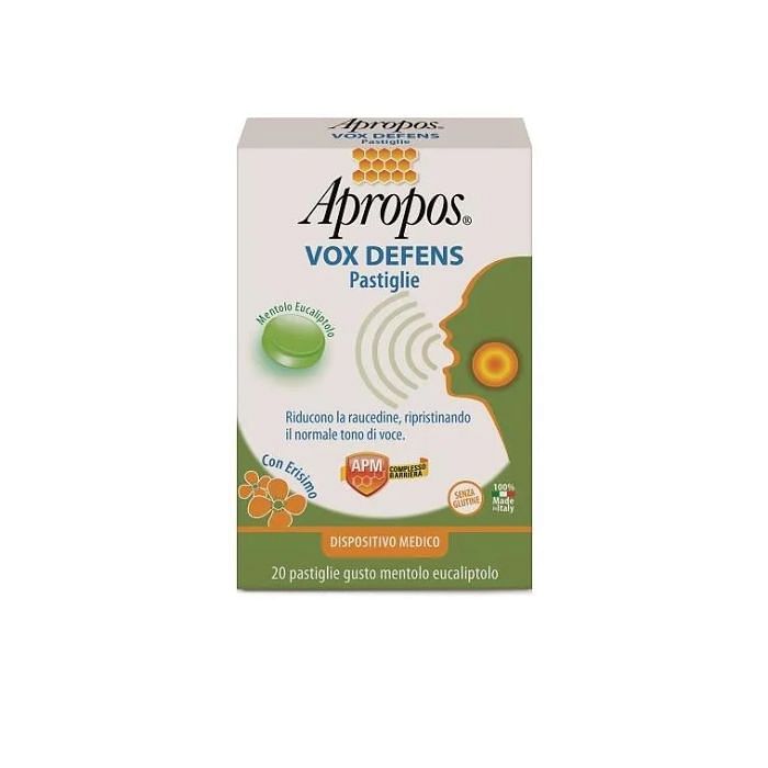 Apropos Vox Defens Pro Mentolo Eucalipto 20 Pastiglie