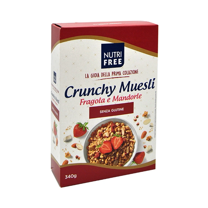 Nutrifree Crunchy Mix Fragole E Mandorle 340 G