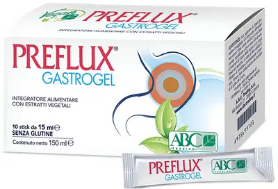 PREFLUX GASTROGEL 10 STICK PACK DA 15 ML PREFLUX GASTROGEL 10 STICK PACK DA 15 ML