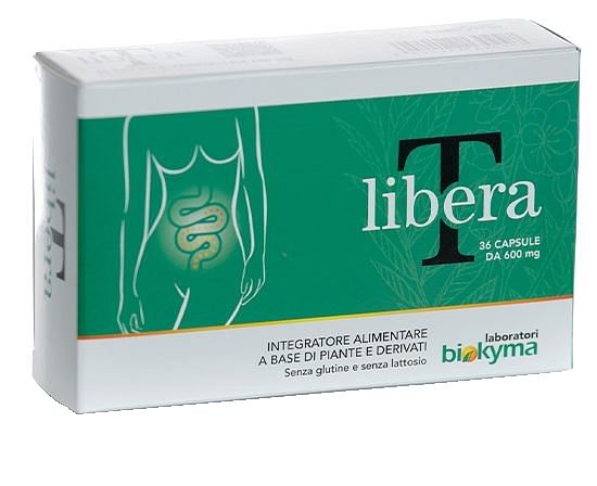 T Libera 36 Capsule Vegetali Da 600 Mg