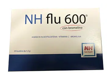 NH FLU 600 CON BROMELINA 20 BUSTE NH FLU 600 CON BROMELINA 20 BUSTE