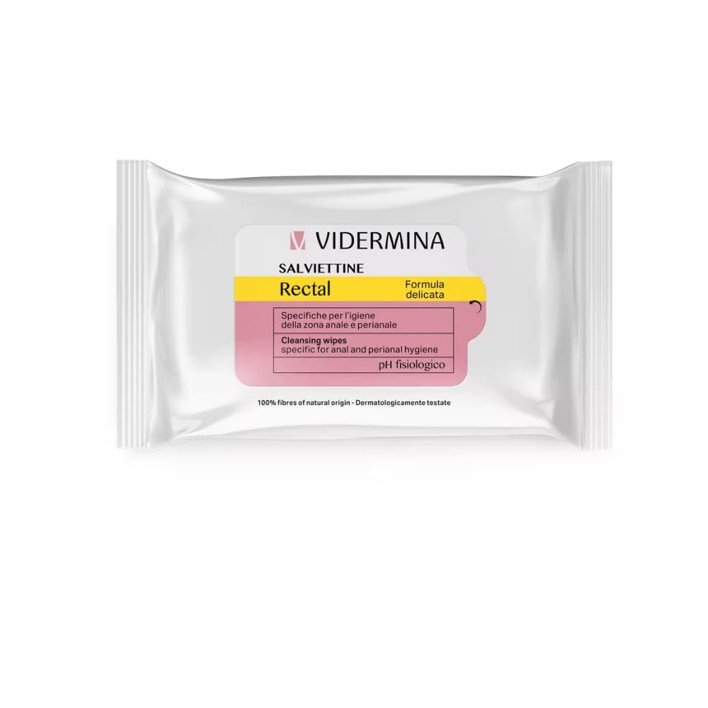 VIDERMINA RECTAL SALVIETTINE 15 PEZZI