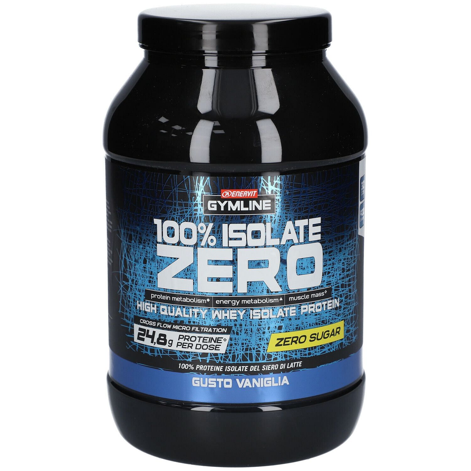 Gymline 100% Whey Iso Zero Vaniglia 900 G